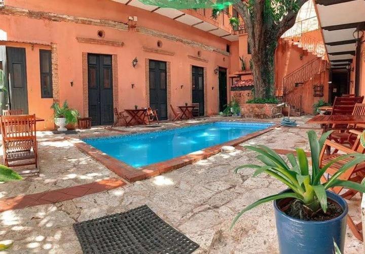 Habitación, desayuno, jacuzzi y piscina Santo Domingo Exterior foto