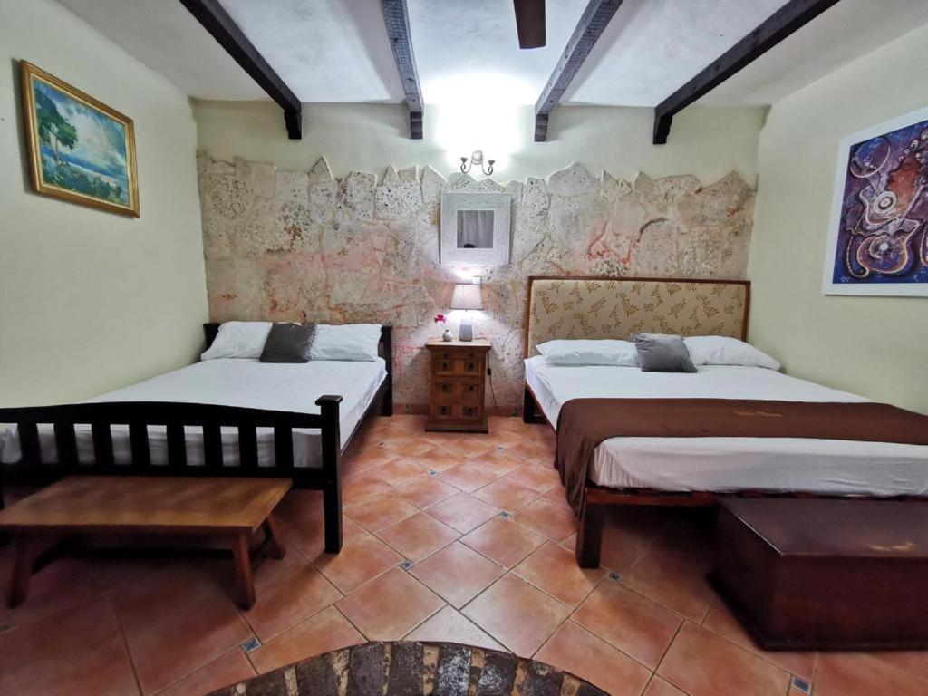Habitación, desayuno, jacuzzi y piscina Santo Domingo Exterior foto